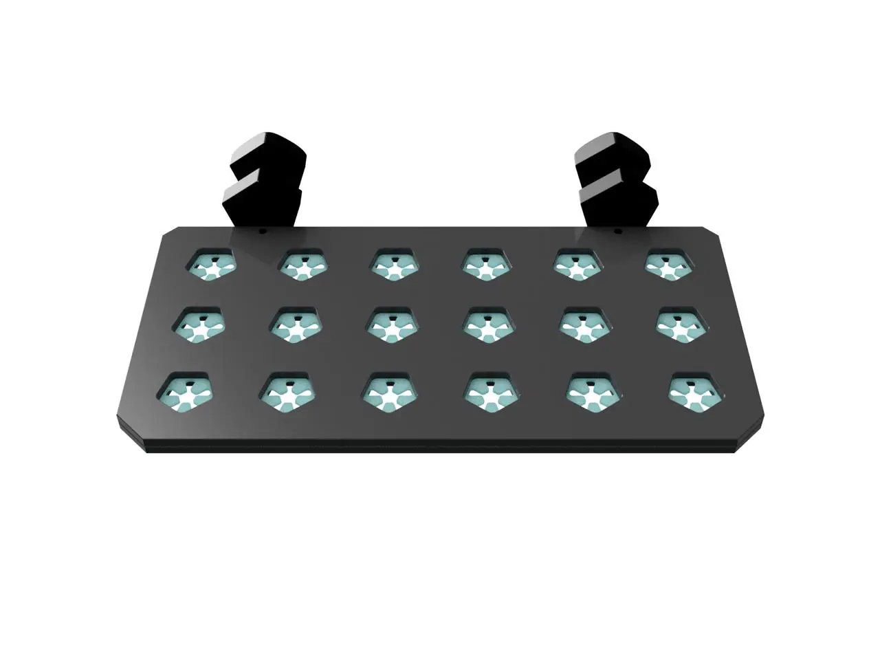 support de boutures noir vue de face