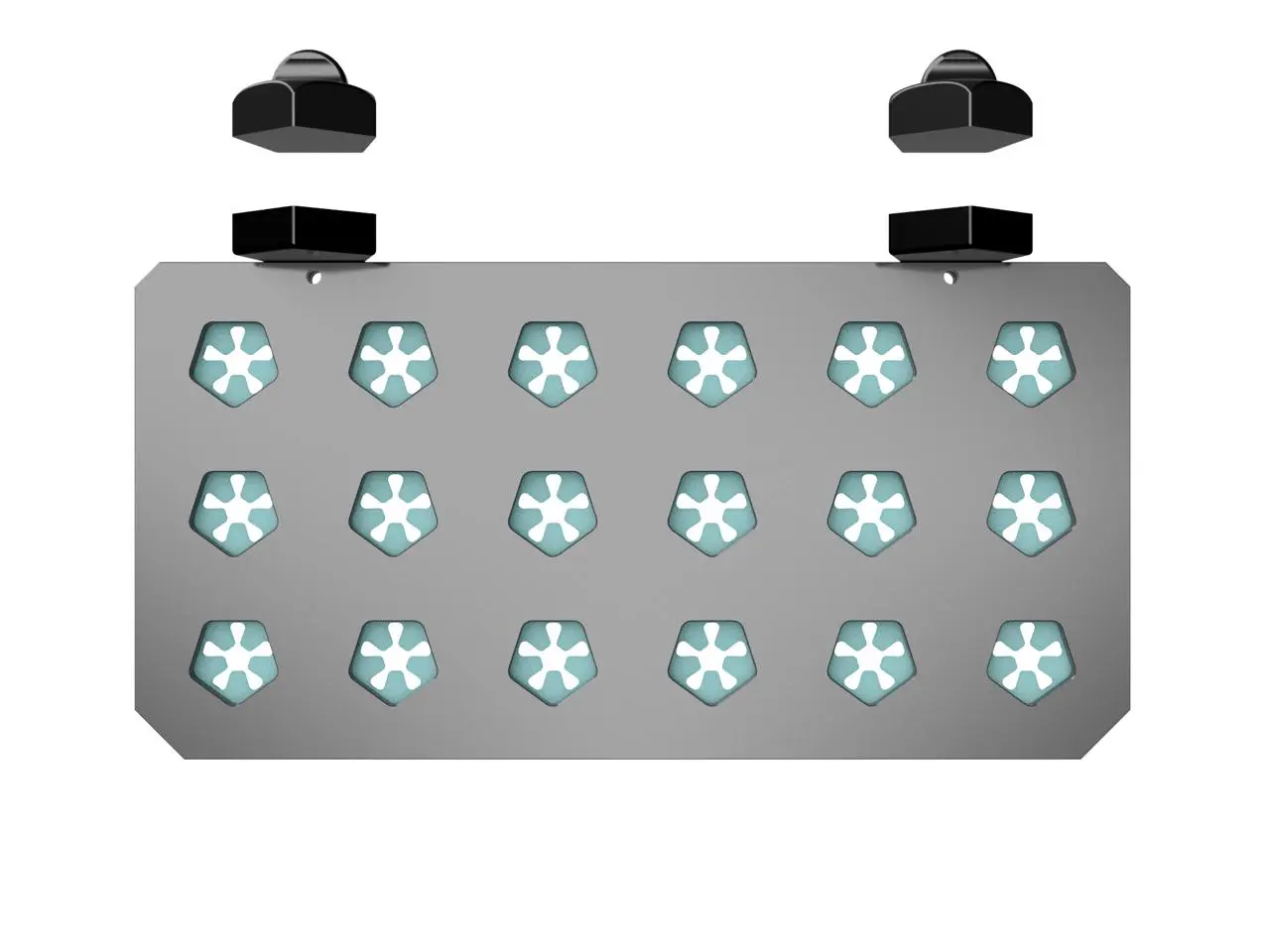 support pour bouture grise avec aimants